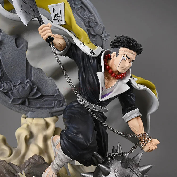 41cm Demon Slayer Himejima Gyomei Anime Figure Pvc Model Gk Large Statue Boys Collection Desktop Decoration Ornament Toys Gifts