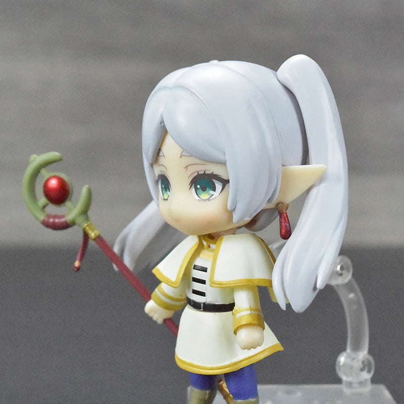 10cm Anime Frieren Mimic Action Figure GK Beyond Journey's End Frieren Figures Q Version PVC Collection Figurine Toys Gift