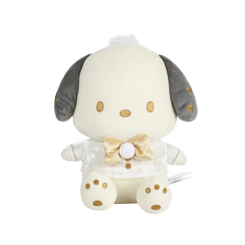 Sanrio Kawaii Kuromi Melody Pochacco Cinnamoroll Hello Kitty Plush Toy Stuffed Doll Birthday Presents For Children