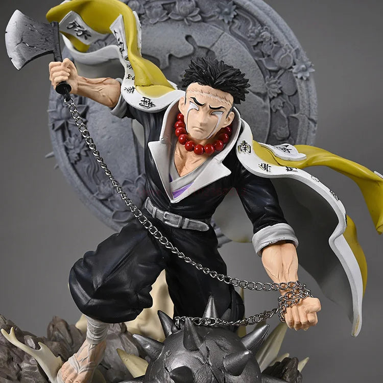 41cm Demon Slayer Himejima Gyomei Anime Figure Pvc Model Gk Large Statue Boys Collection Desktop Decoration Ornament Toys Gifts