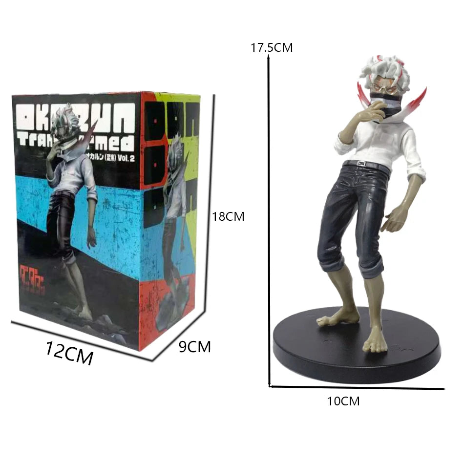 Dandadan Ken Takakura Transformed Action Figure | Assembly PVC Collectible Model Toy