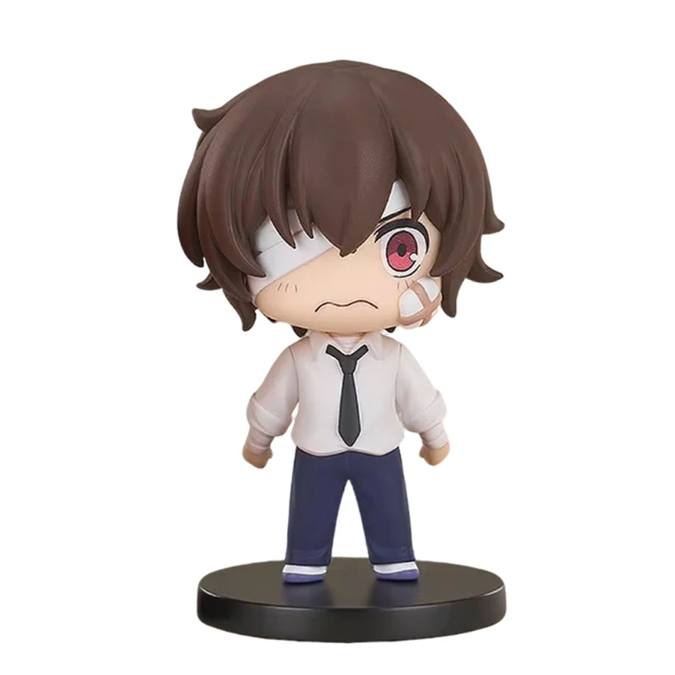 Bungou Stray Dogs Mini Figures – Dazai Osamu & Nakahara Chuuya 7cm | Cute Chibi PVC Model Collectible Anime Dolls