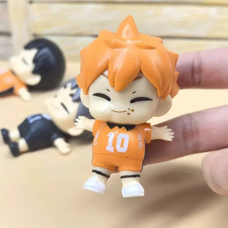 Haikyuu Anime Figure – Kageyama Tobio Q-Style Mini Figurine | Volleyball Fan Collectible Desk & Car Decor Gift