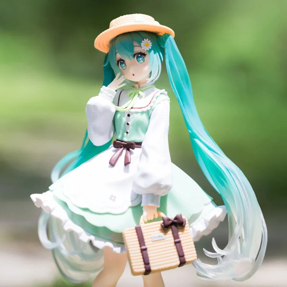 Hatsune Miku Fashion Figure – 20cm Original Taito Country Style PVC Anime Collectible Birthday Gift Doll