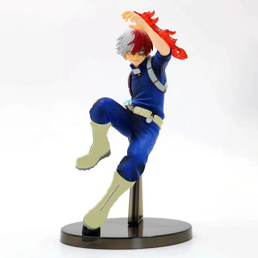 MHA Anime Figures – Shoto Todoroki / Katsuki Bakugo / Izuku Midoriya PVC Action Statues | Collectible Model Toy Gift for Fans
