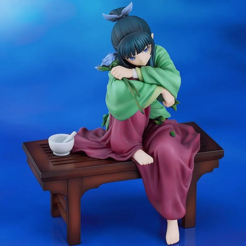 MaoMao Figure – The Apothecary Diaries PVC Cute Girl with Table Anime Collectible Gift Model Toy