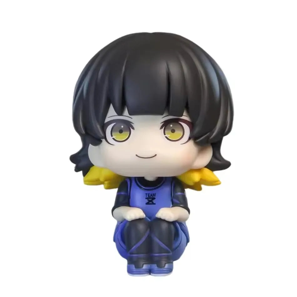 Blue Lock Look Up Anime Figure – Isagi Yoichi / Nagi Seishiro / Bachira Meguru | 10cm Q-Version Collectible Model Toy Gift