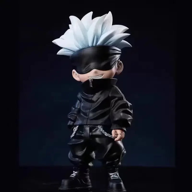 Cute Jujutsu Kaisen Figures – Gojo Satoru & Ryomen Sukuna PVC Mini Collectible Model Toys Gift for Anime Fans
