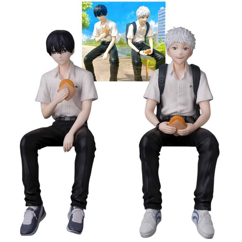 14cm The Summer Hikaru Died Anime Figures – Tsujinaka Yoshiki & Hikaru PVC Collectible Model Toy Gift for Fans