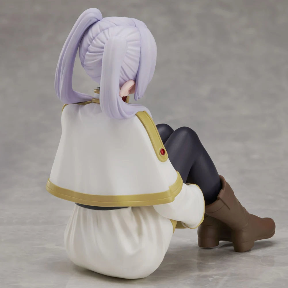 11cm Fantasy Anime Figure – Frieren Sitting Pose Noodle Stopper Model | Cute PVC Figurine Home Decor Collectible Gift