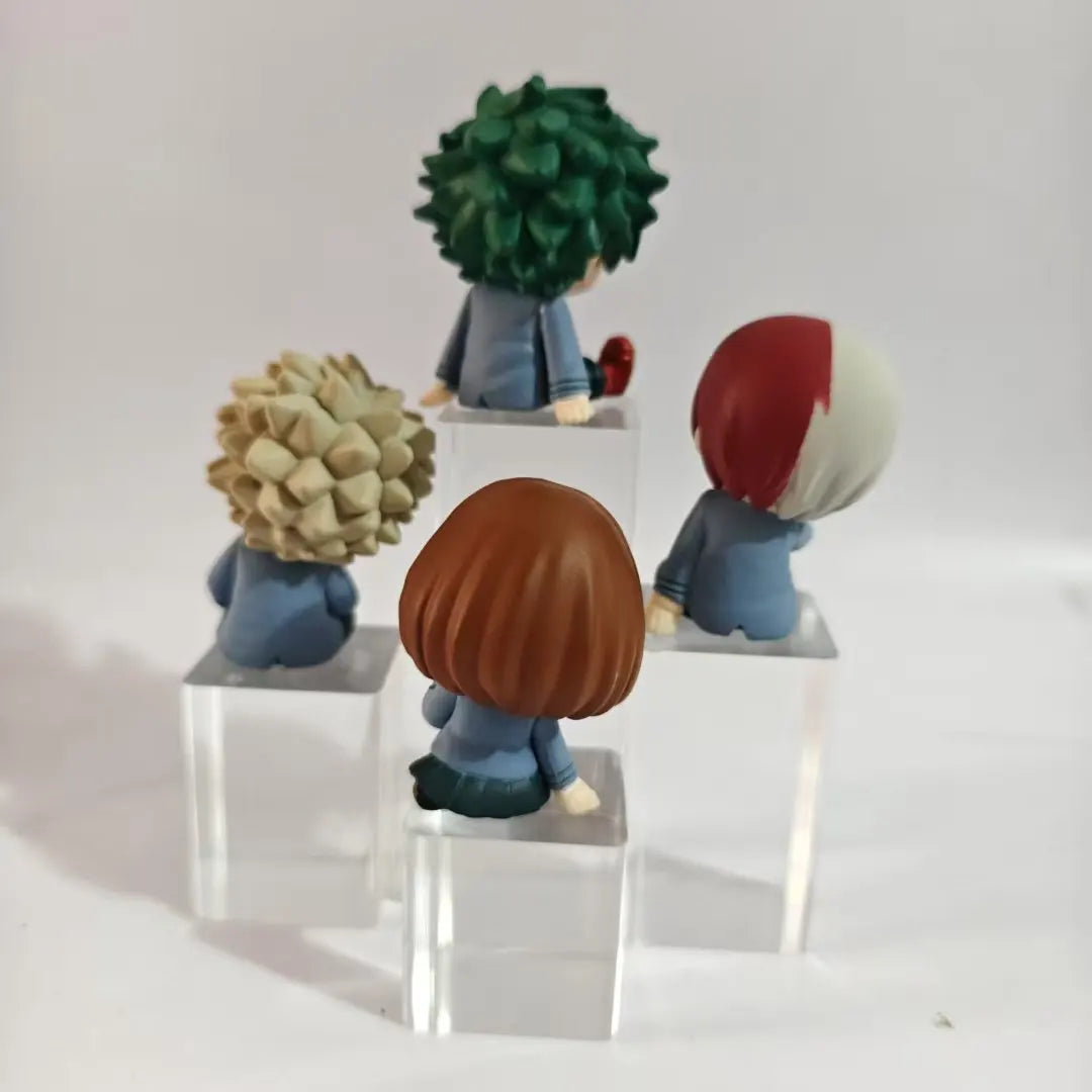 MHA 4PCS Cute Sleeping Figures — Mini PVC Anime Heroes Set | My Hero Academia Collectible Model Toys Gift