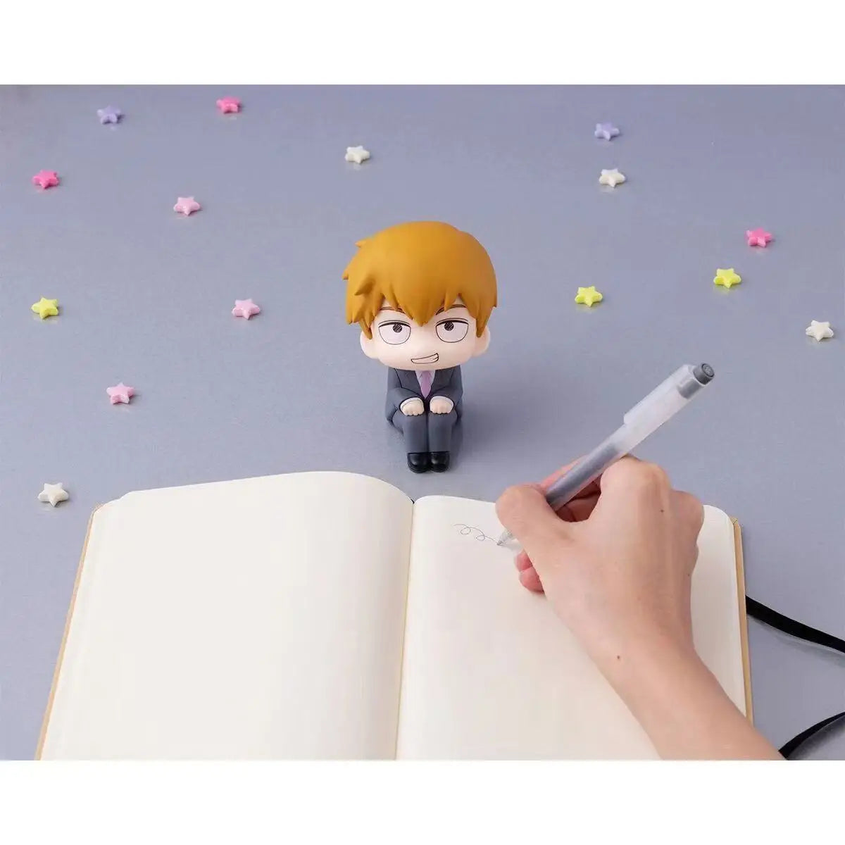 Mob Psycho 100 Anime Figure | Reigen Arataka & Kageyama Shigeo Look-Up Style Collectible | 10cm PVC Model Toy Birthday Gift