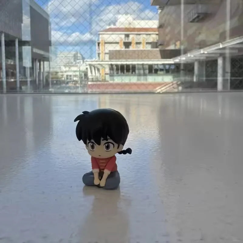 Ranma 1/2 Anime Figure Set | Ranma Saotome, Akane, Ryoga & Shampoo Mini PVC Collectibles