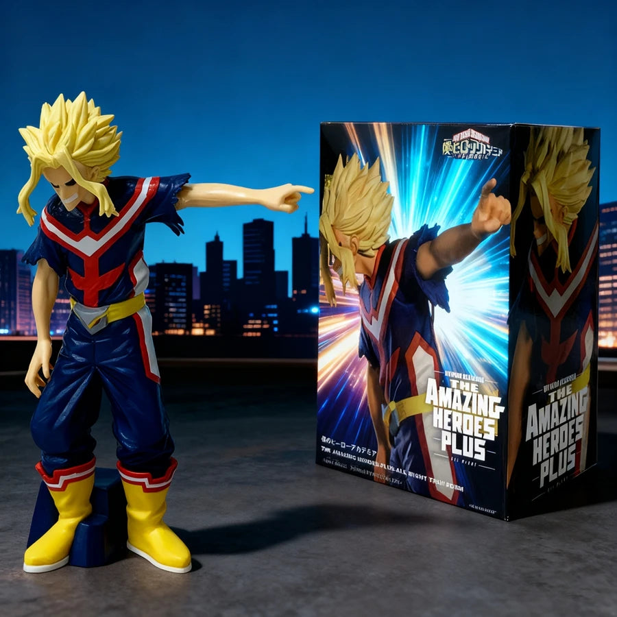 All Might / Midoriya / Bakugo Figure – 18cm MHA PVC Anime Action Model Collectible Toy for Fans