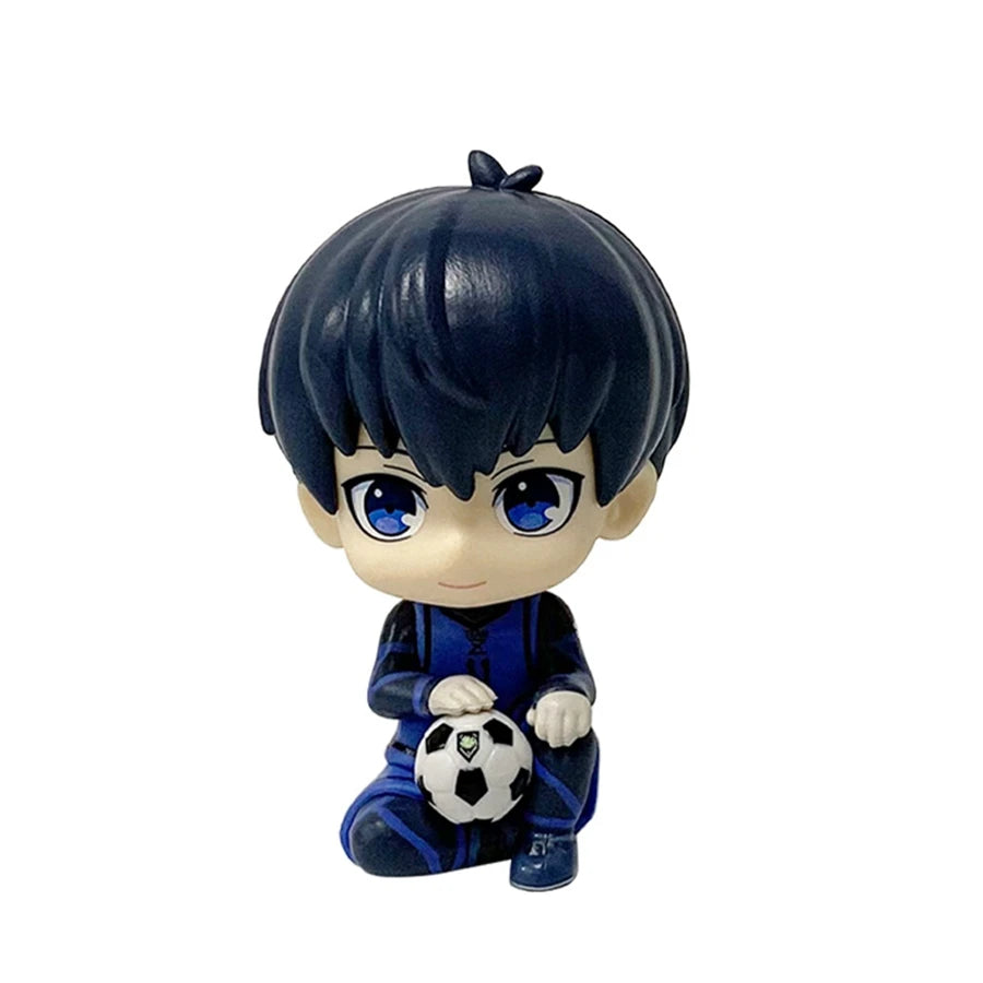 Blue Lock Q-Version Figures – Nagi Seishiro / Isagi Yoichi | 9cm Cute PVC Anime Collectible Model Toy Gift