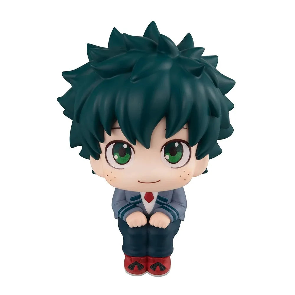 Midoriya Izuku & Bakugou Katsuki Look Up Figures – Cute MHA Mini Anime Collectible Dolls Gift Set