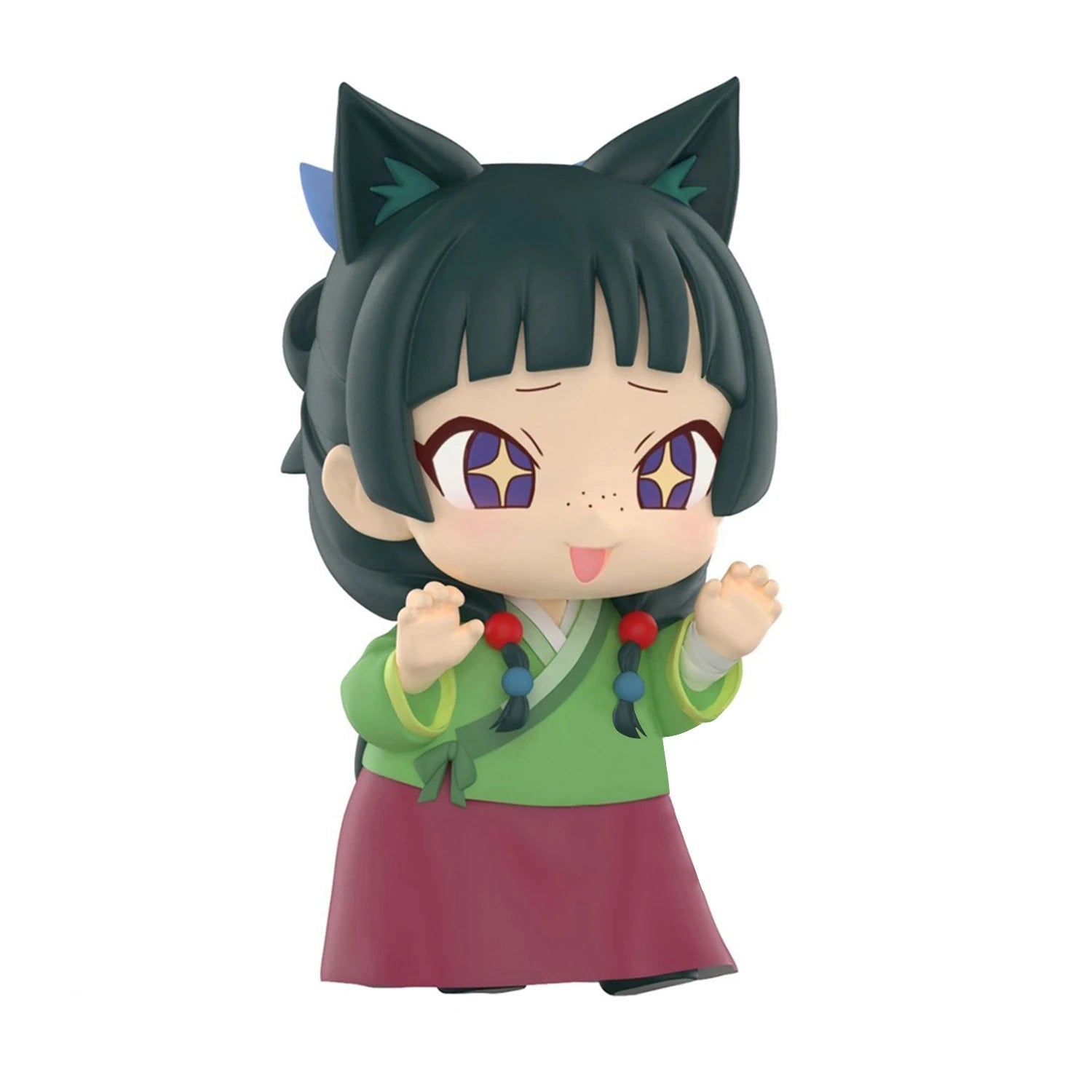 Cute Maomao Sitting Figure – 10cm Anime Character PVC Model | Desktop & Car Decoration Collectible Toy Gift