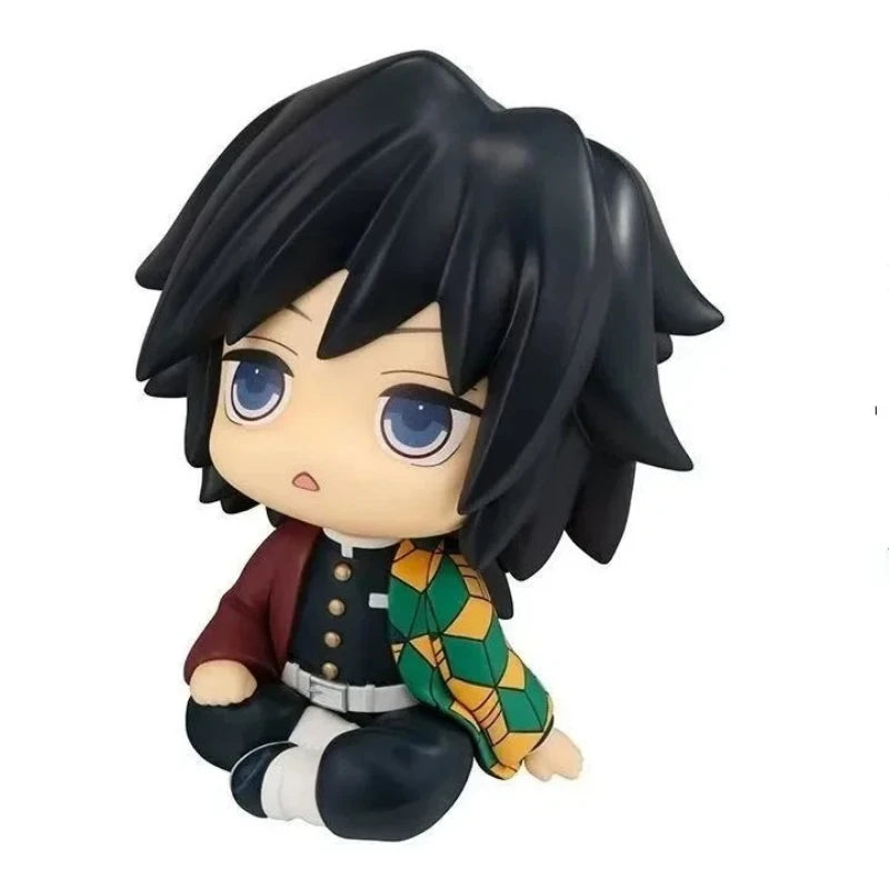 Demon Slayer Chibi Figures – Iguro Obanai / Muichiro Tokito | Cute Q-Version Anime Collectible Model Toy Gift