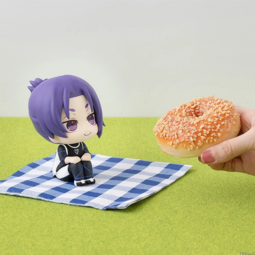 Blue Lock Look Up Figures – Reo Mikage / Rin Itoshi / Nagi Seishiro / Sae Itoshi | 10cm Q-Version Anime Collectible Toy Gift