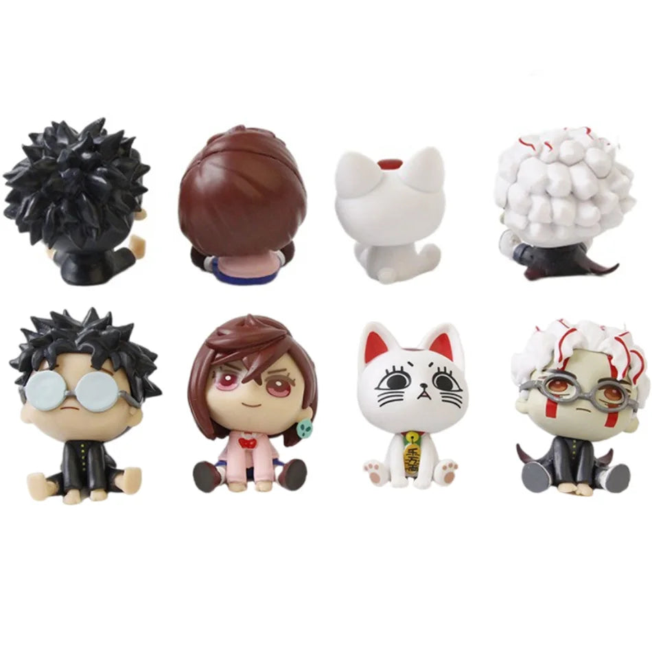 Dandadan 4-Piece Figure Set | Momo Ayase, Okarun & Characters | PVC Collectible Action Model Decor