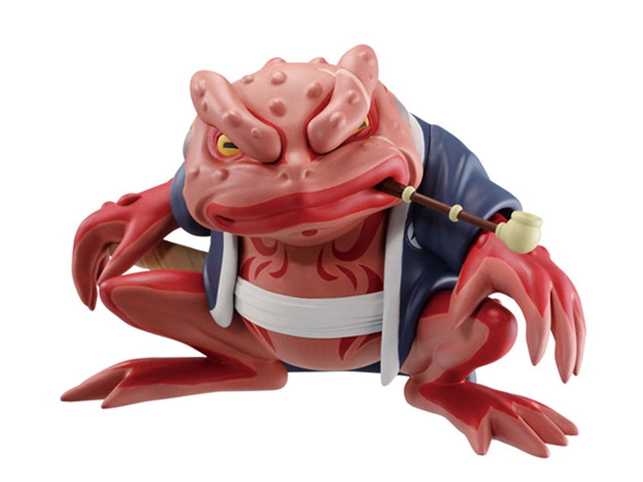 Spot Bandai Optical Factory Scenery Sofubi Naruto Shippuden Gamabunta Anime Action Figure Model Toy Gift Collection