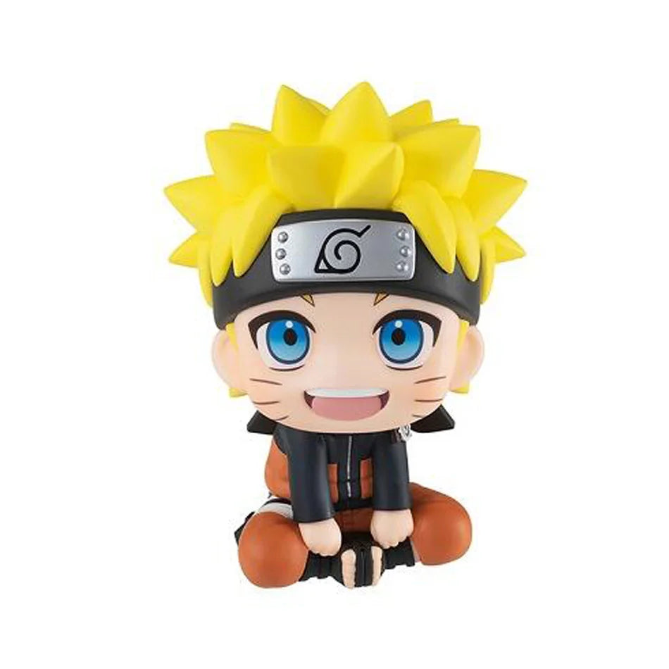 Naruto Anime Mini Figures – Naruto, Sasuke, Kakashi, Itachi | 9cm Cute Chibi PVC Action Model Collectible Toys