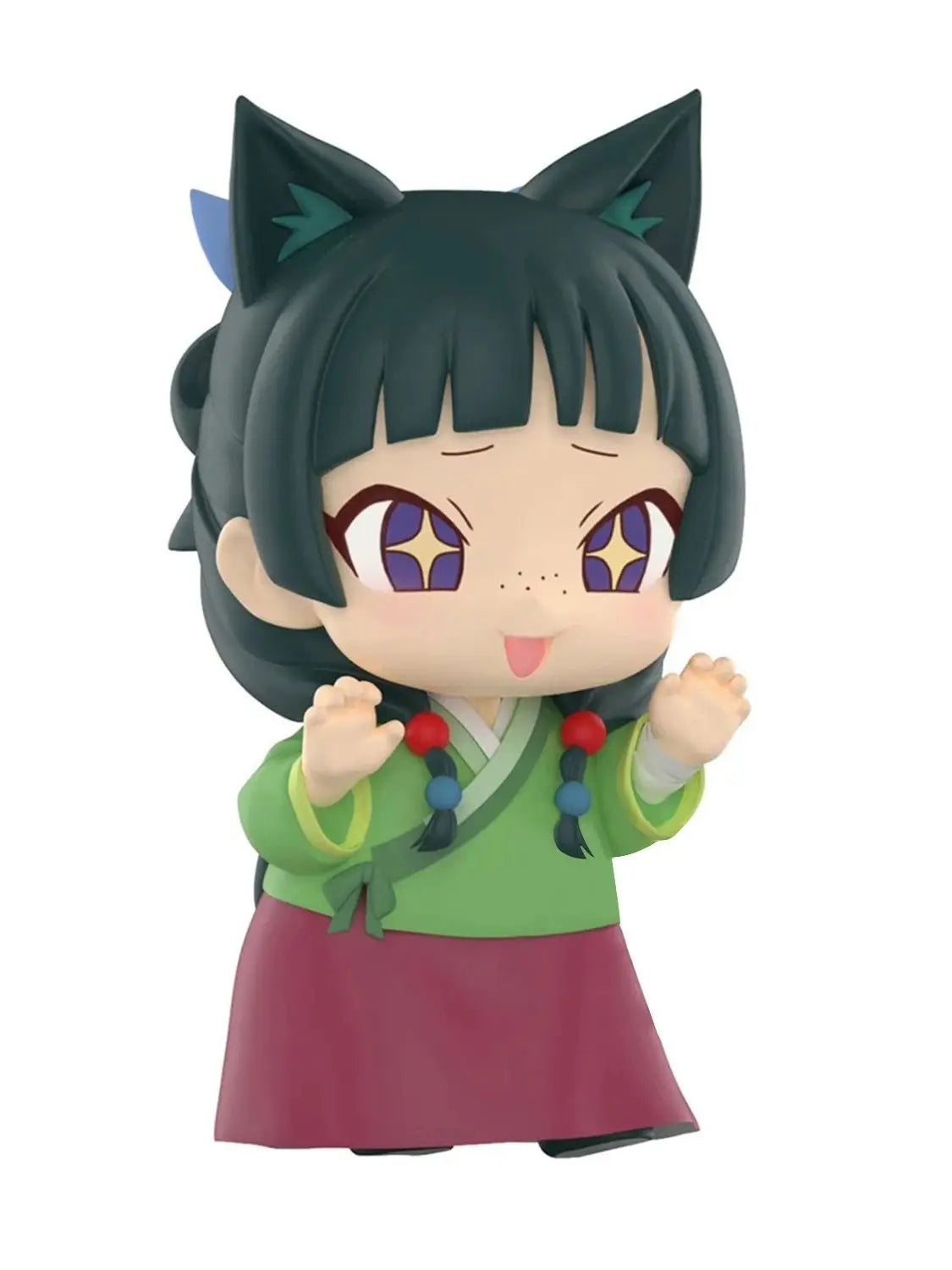 Cute Maomao Sitting Figure – 10cm Anime Character PVC Model | Desktop & Car Decoration Collectible Toy Gift