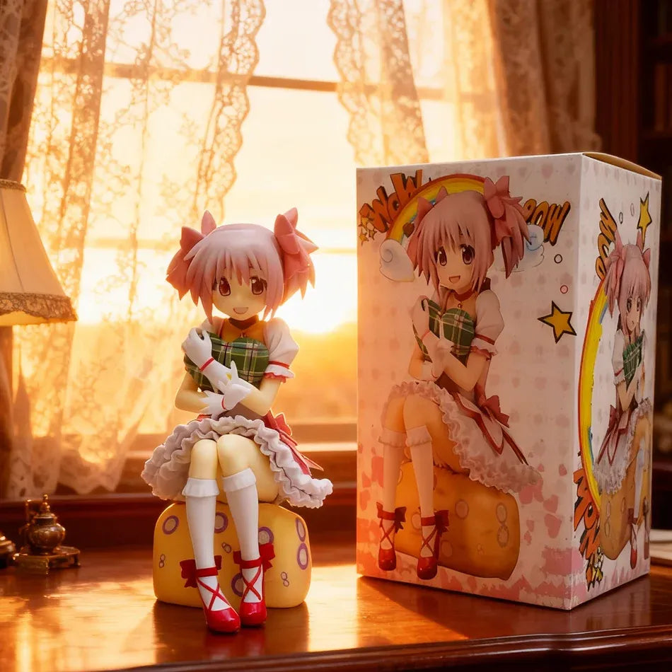 Puella Magi Madoka Magica Figure – 14cm PVC Anime Action Model Doll Desktop Display Collectible Gift