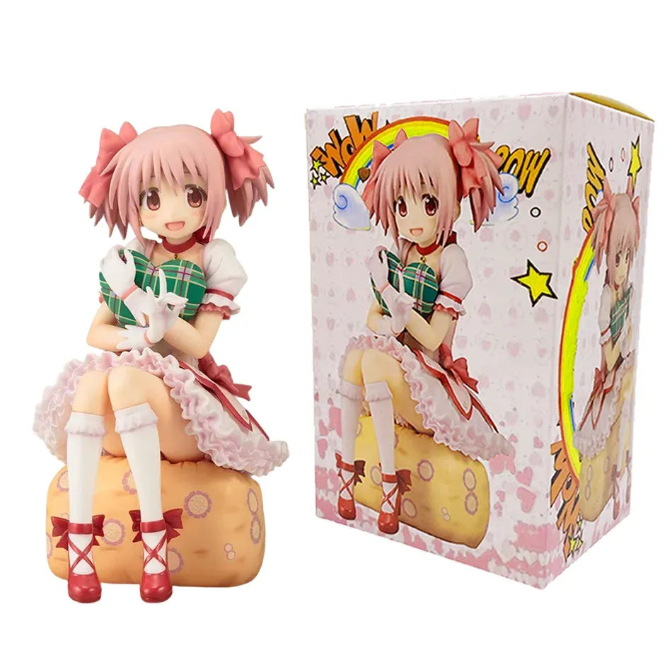 Puella Magi Madoka Magica Figure – 14cm PVC Anime Action Model Doll Desktop Display Collectible Gift