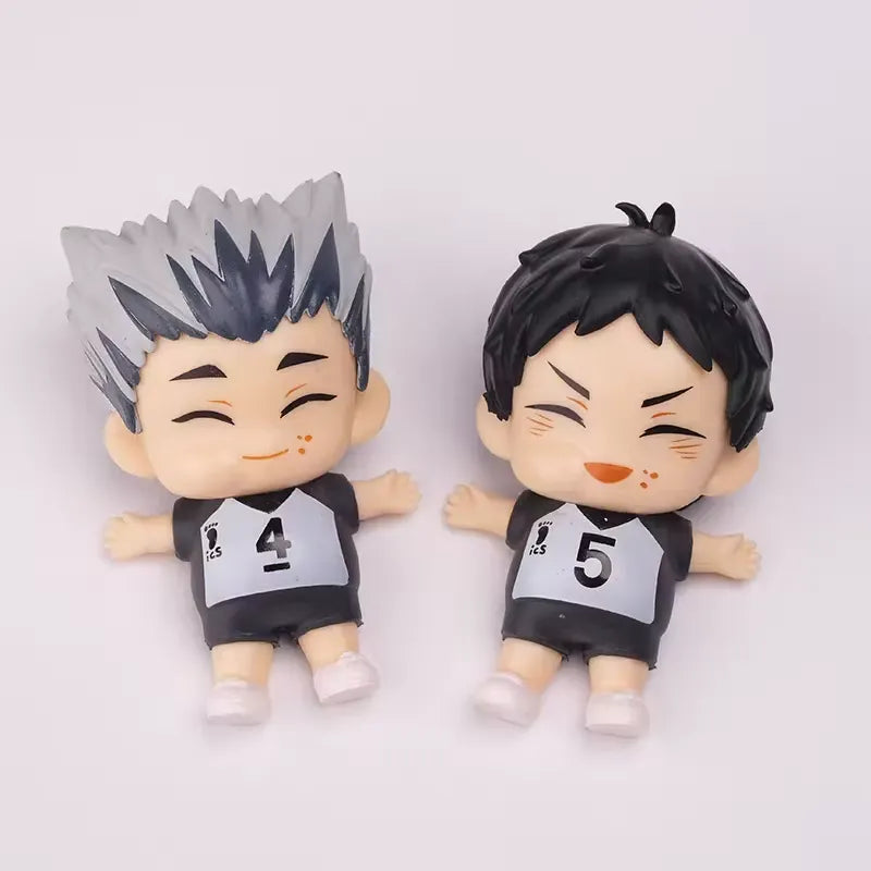Haikyuu Anime Figure – Kageyama Tobio Q-Style Mini Figurine | Volleyball Fan Collectible Desk & Car Decor Gift