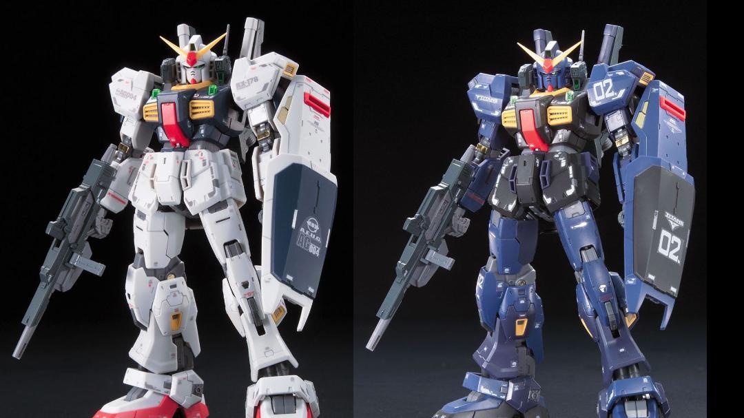 RG GUNDAM Mk-II 2 A.E.U.G./GUNDAM MK-II 2 TITANS Anime Action Figures Toys for Kids Gift Assembly Model
