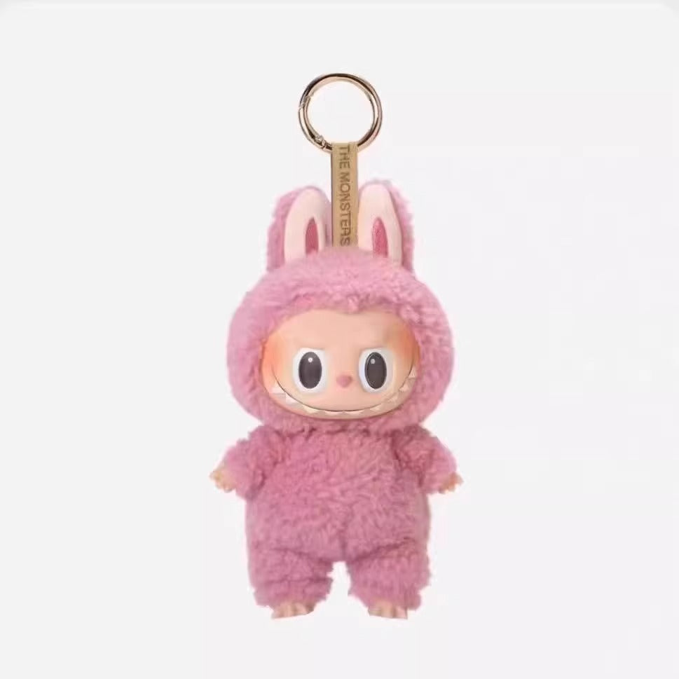 LABUBU Labuba Generation Heart-beating Macaron Vinyl Face Blind Box Pendant Plush Doll Doll Figure Gift