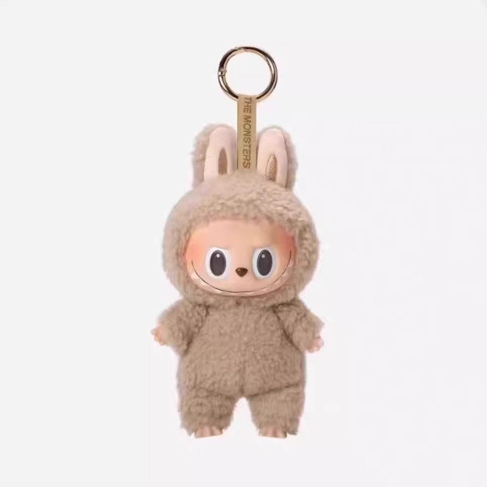 LABUBU Labuba Generation Heart-beating Macaron Vinyl Face Blind Box Pendant Plush Doll Doll Figure Gift