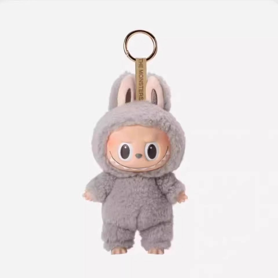 LABUBU Labuba Generation Heart-beating Macaron Vinyl Face Blind Box Pendant Plush Doll Doll Figure Gift