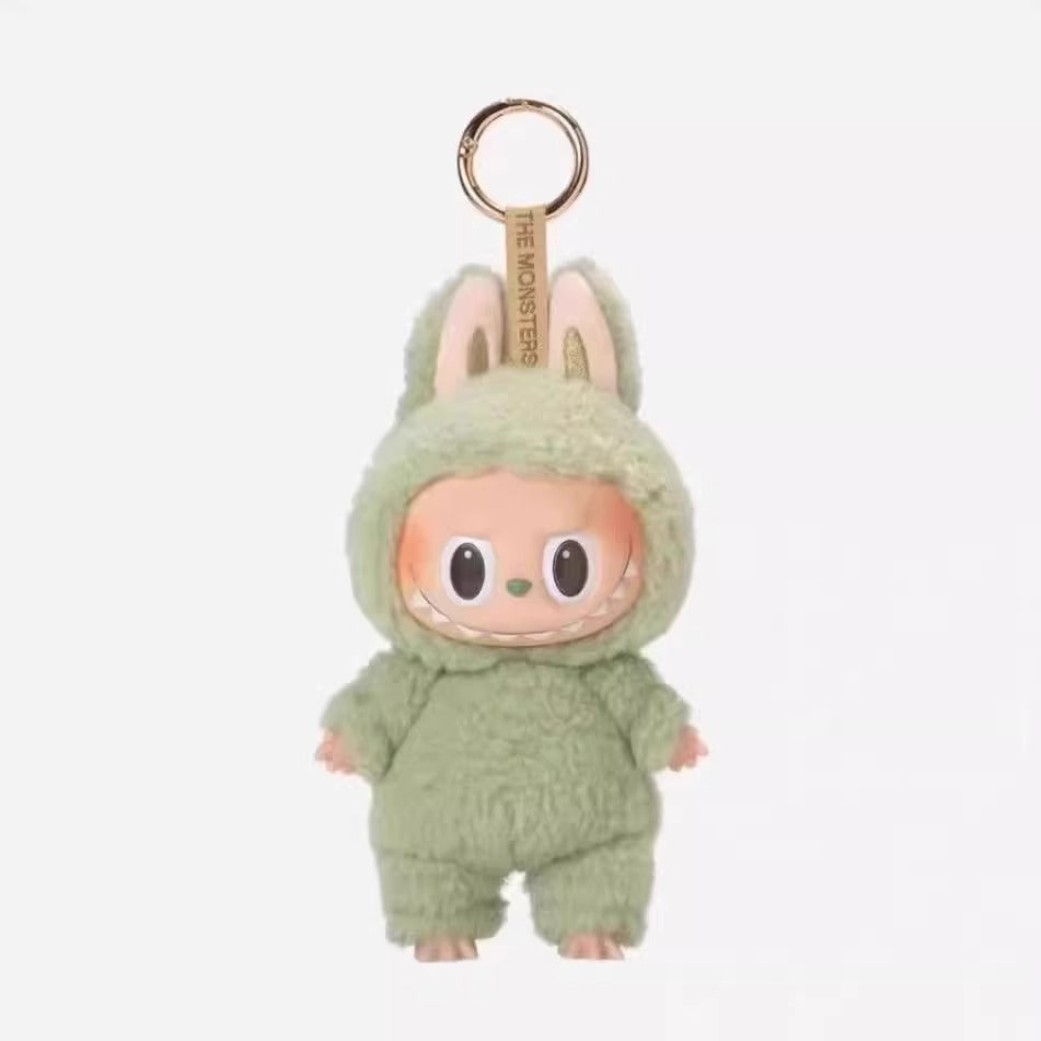 LABUBU Labuba Generation Heart-beating Macaron Vinyl Face Blind Box Pendant Plush Doll Doll Figure Gift