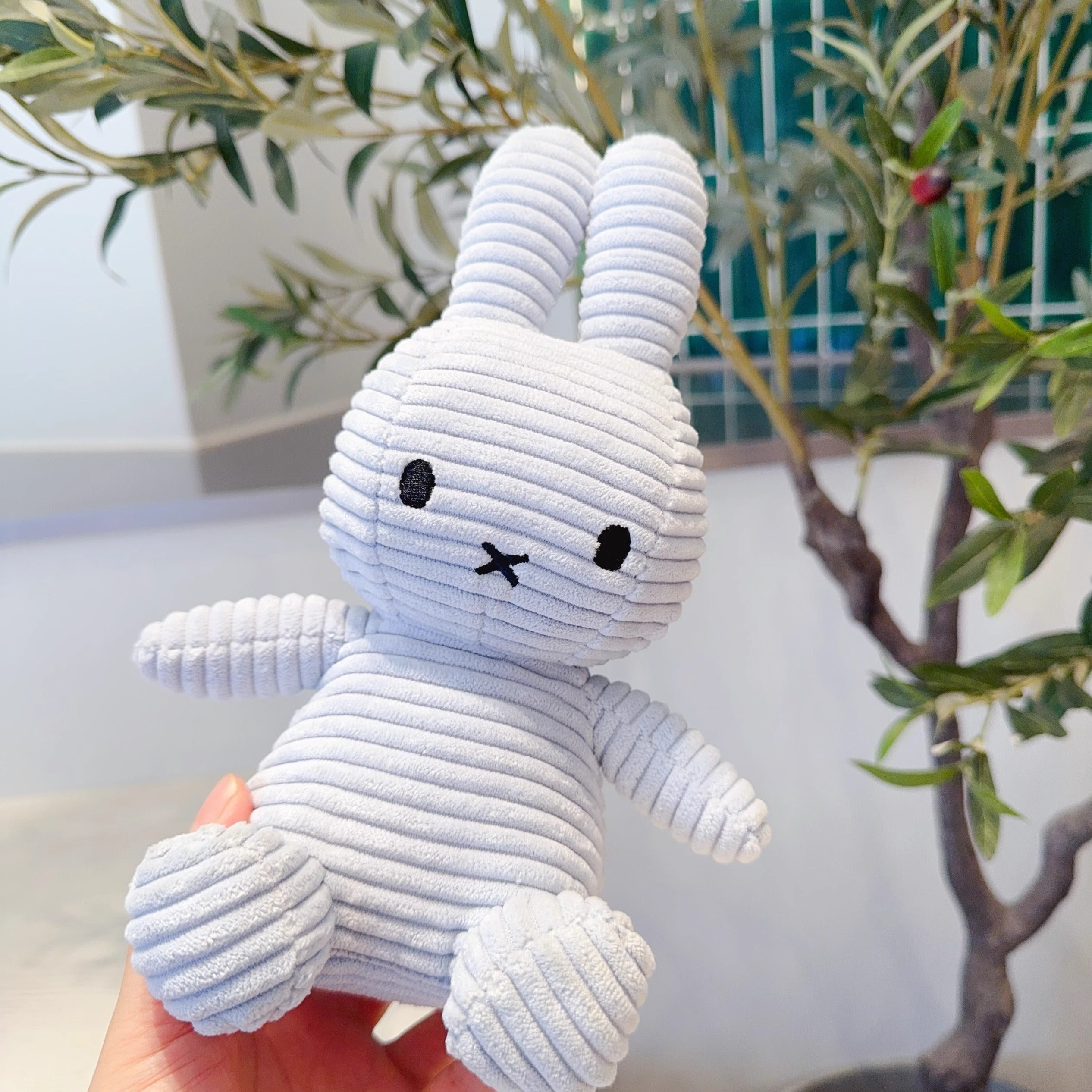 Exported to the Netherlands original Miffy rabbit corduroy bunny plush toy doll baby comfort gift