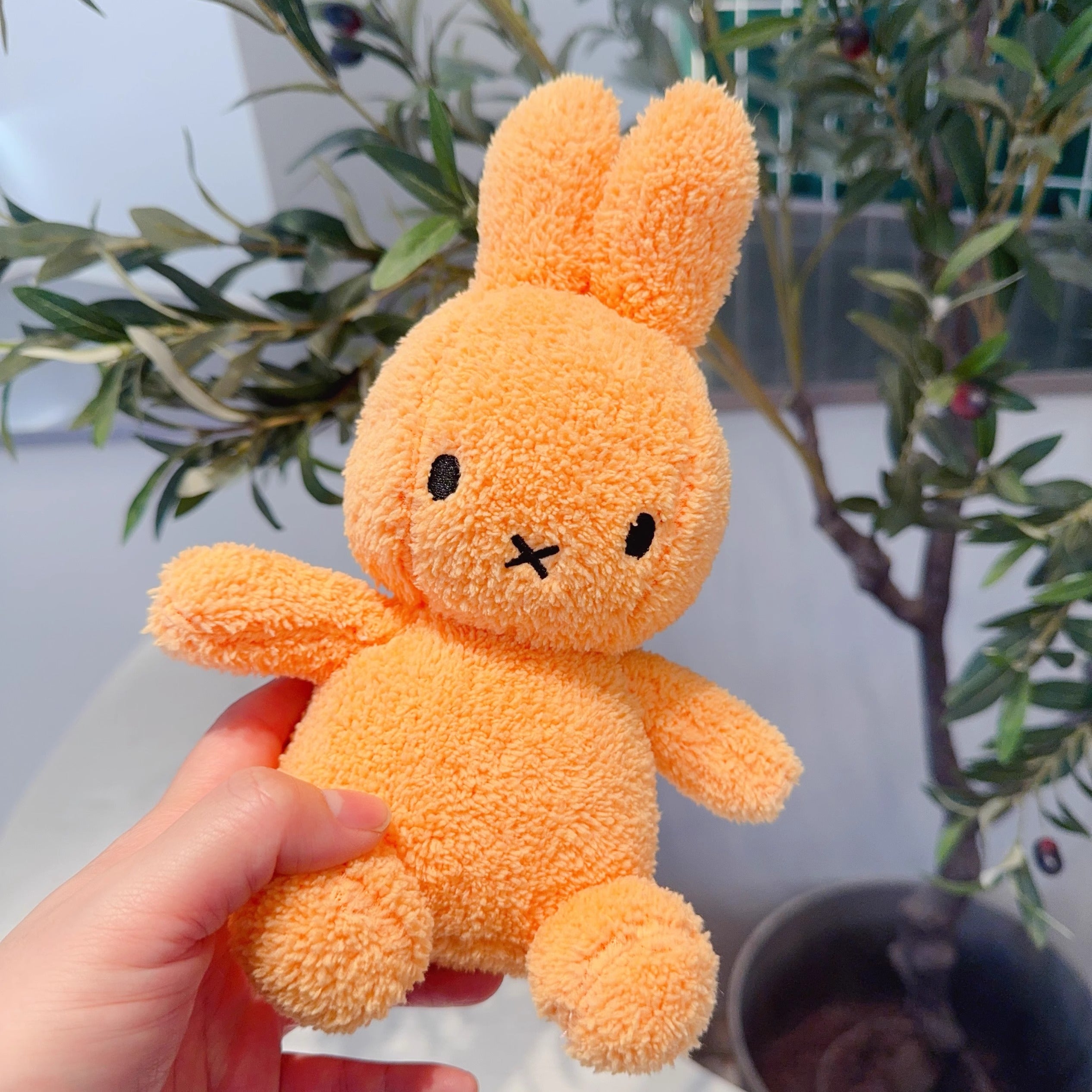 Exported to the Netherlands original Miffy rabbit corduroy bunny plush toy doll baby comfort gift
