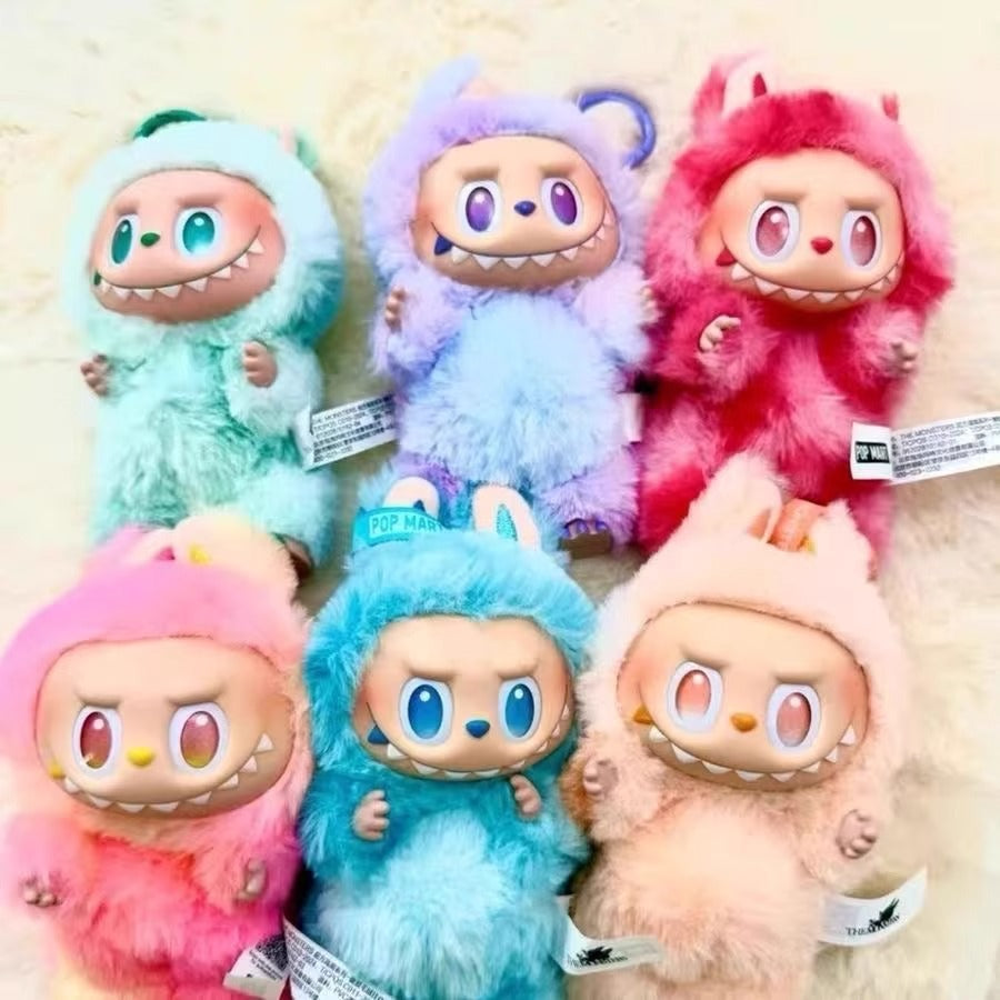 LABUBU Home Edition Gen 3 Bubble Gift Set – Fashion Vinyl Dolls with Keychains in Blind Box