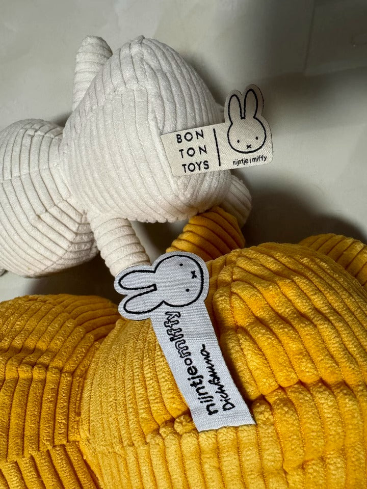 Exported to the Netherlands original Miffy rabbit corduroy bunny plush toy doll baby comfort gift