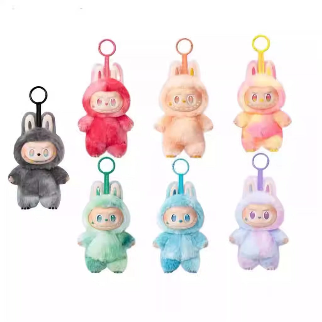 LABUBU Home Edition Gen 3 Bubble Gift Set – Fashion Vinyl Dolls with Keychains in Blind Box