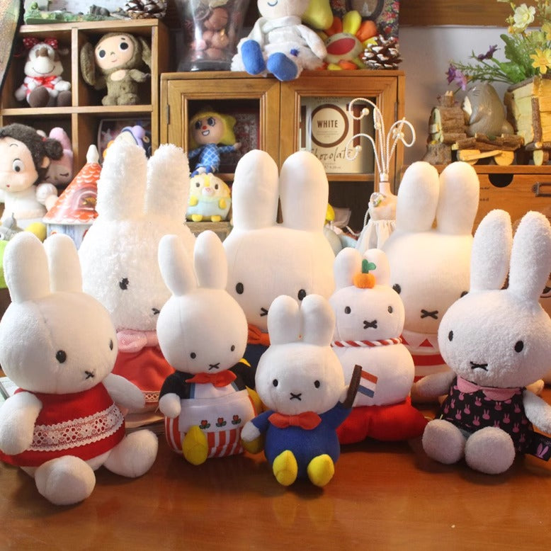 Genuine Miffy rabbit plush doll collection boutique pendant headband cute girl Valentine's Day birthday gift