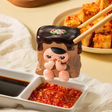 POPMART PUCKY Biqi Elf Food Restaurant Series Figures Blind Box Gift Ornaments