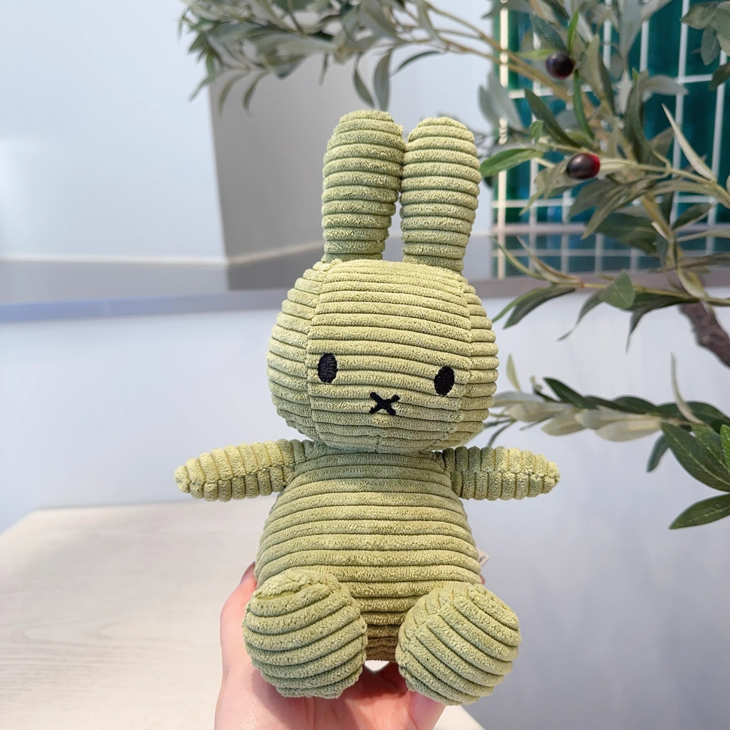 Exported to the Netherlands original Miffy rabbit corduroy bunny plush toy doll baby comfort gift
