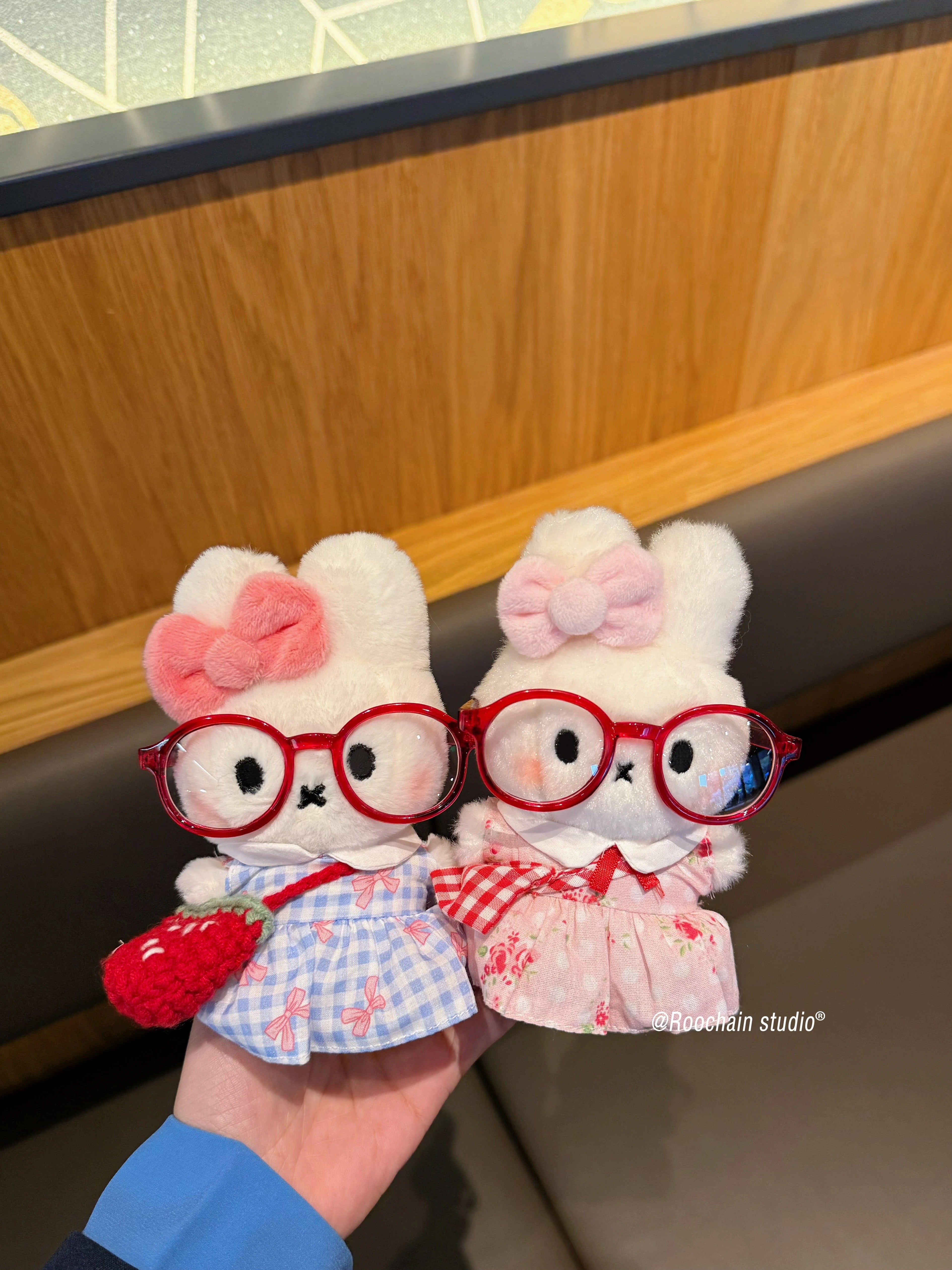 [75th Anniversary Miffy Rabbit] Bag pendant cute plush girl heart broken flower skirt rabbit keychain gift
