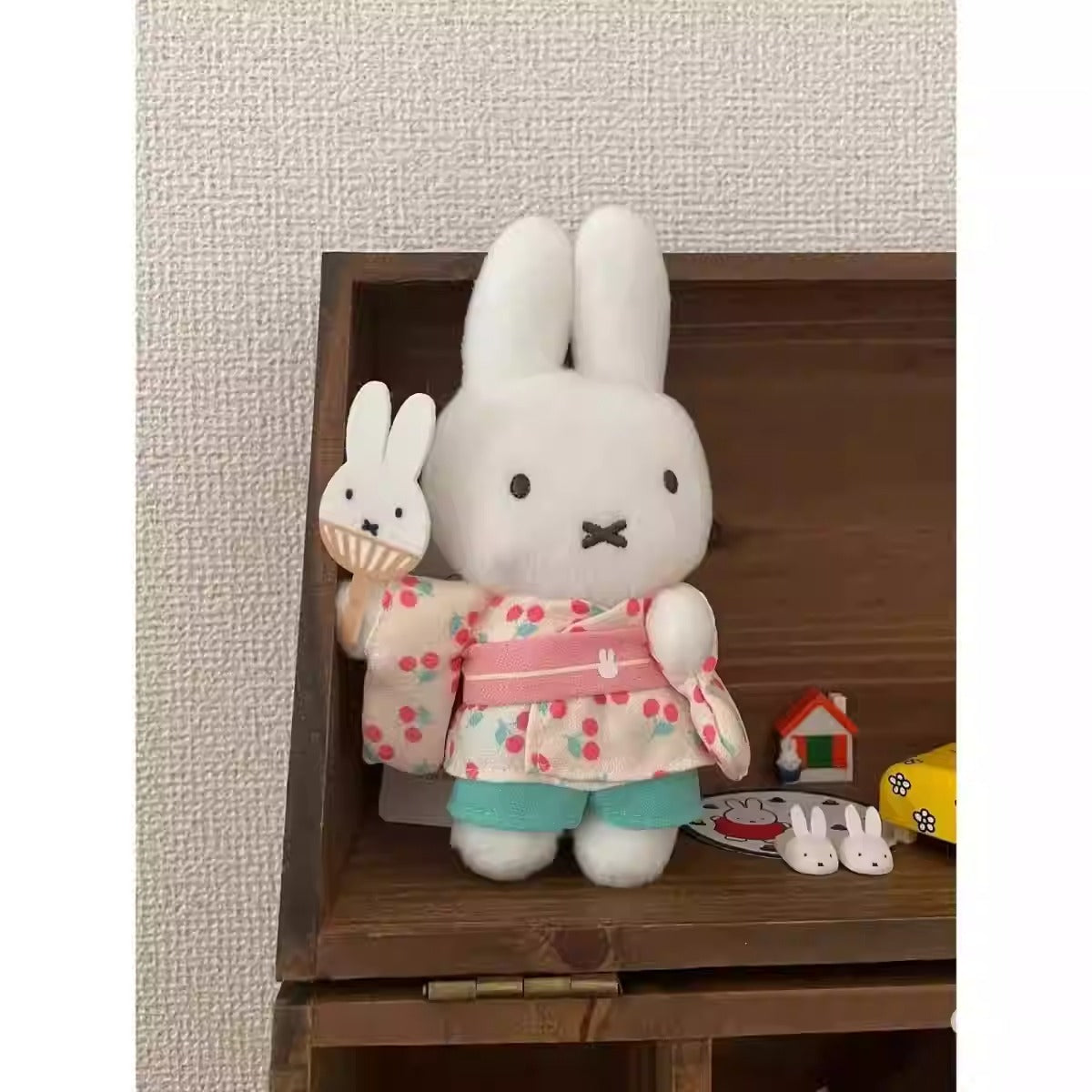 Japanese cute Yokohama zakka yukata Miffy cute plush doll figure gift pendant ornaments