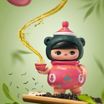 POPMART PUCKY Biqi Elf Food Restaurant Series Figures Blind Box Gift Ornaments