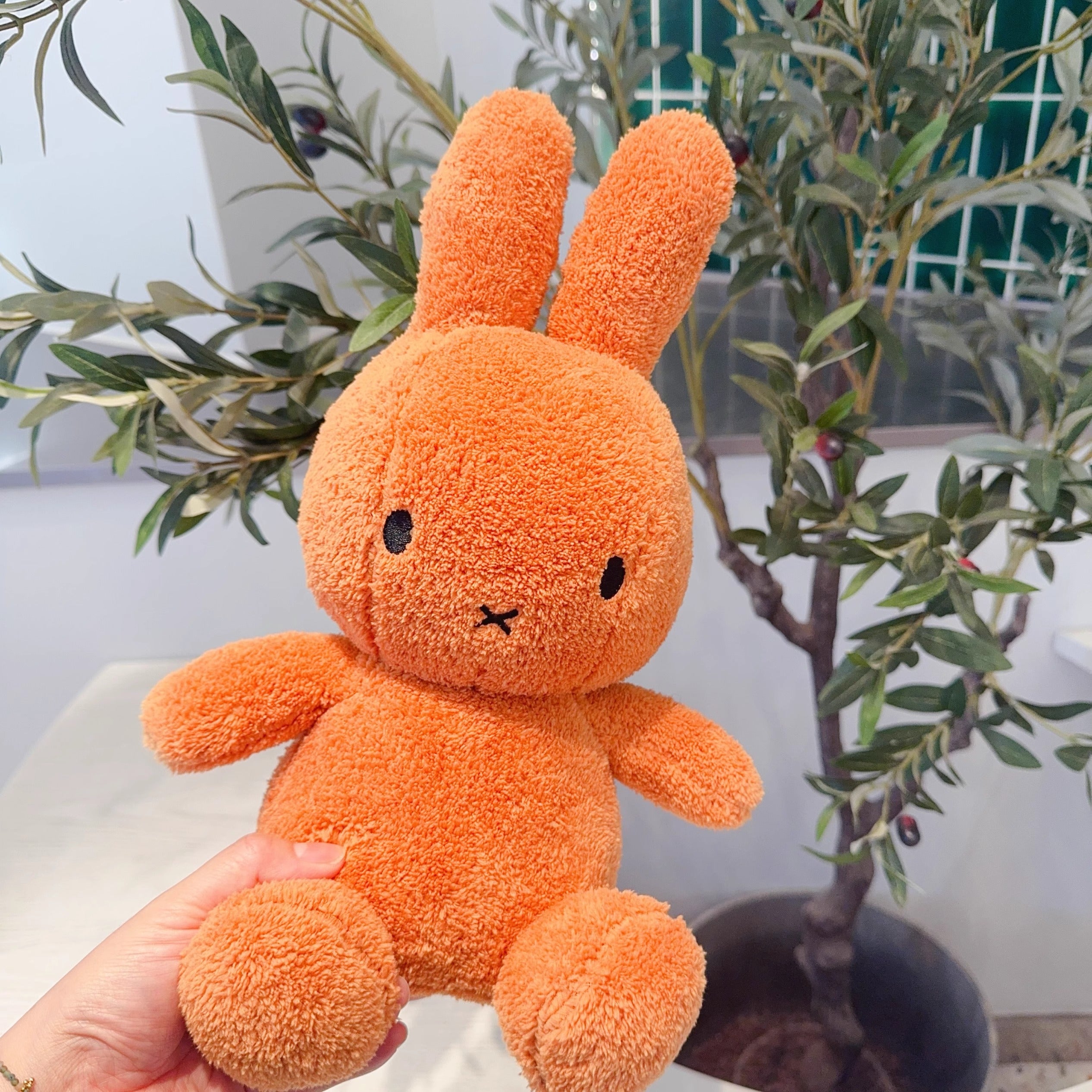 Exported to the Netherlands original Miffy rabbit corduroy bunny plush toy doll baby comfort gift