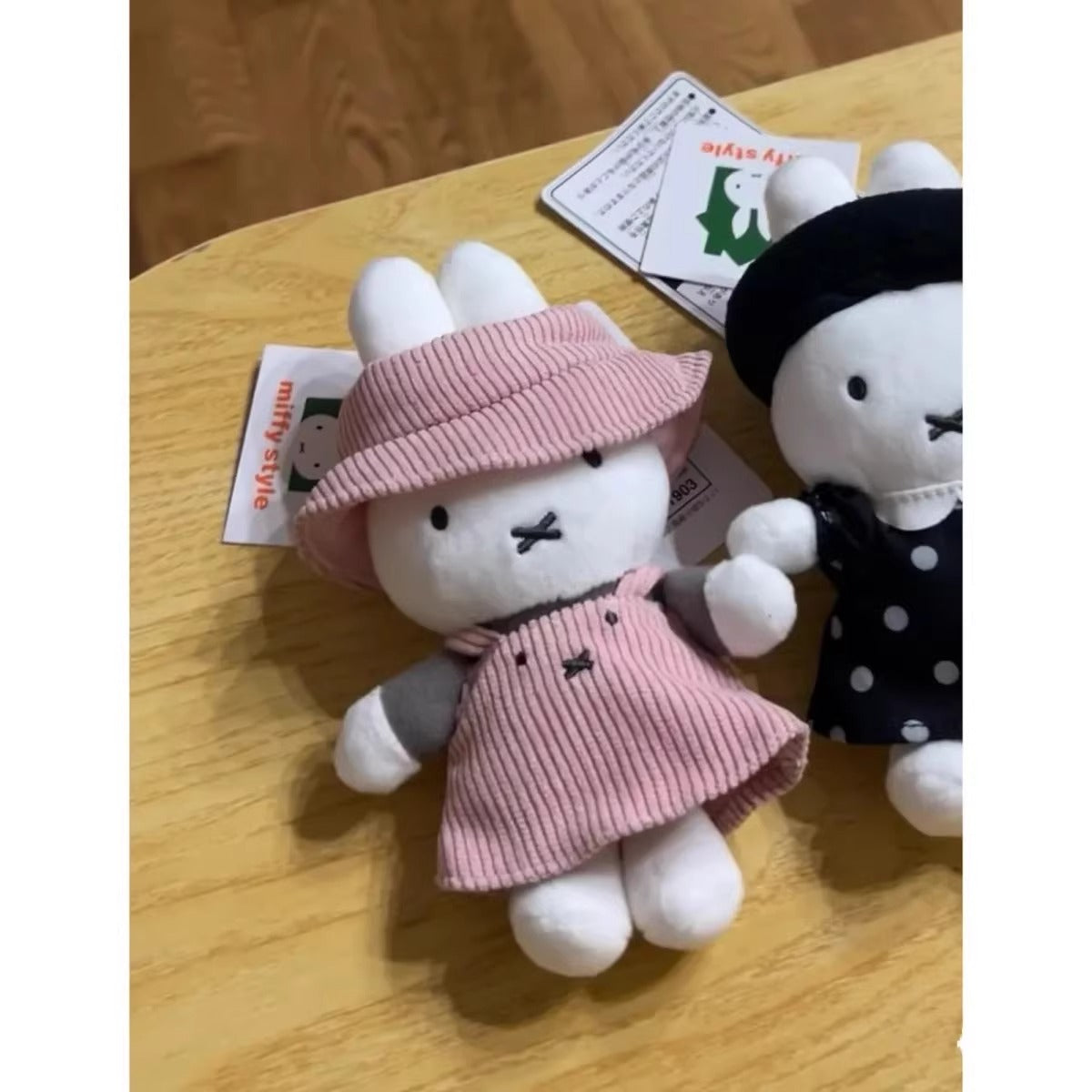 Japanese cute miffy pink skirt doll pendant peripheral pendant cute