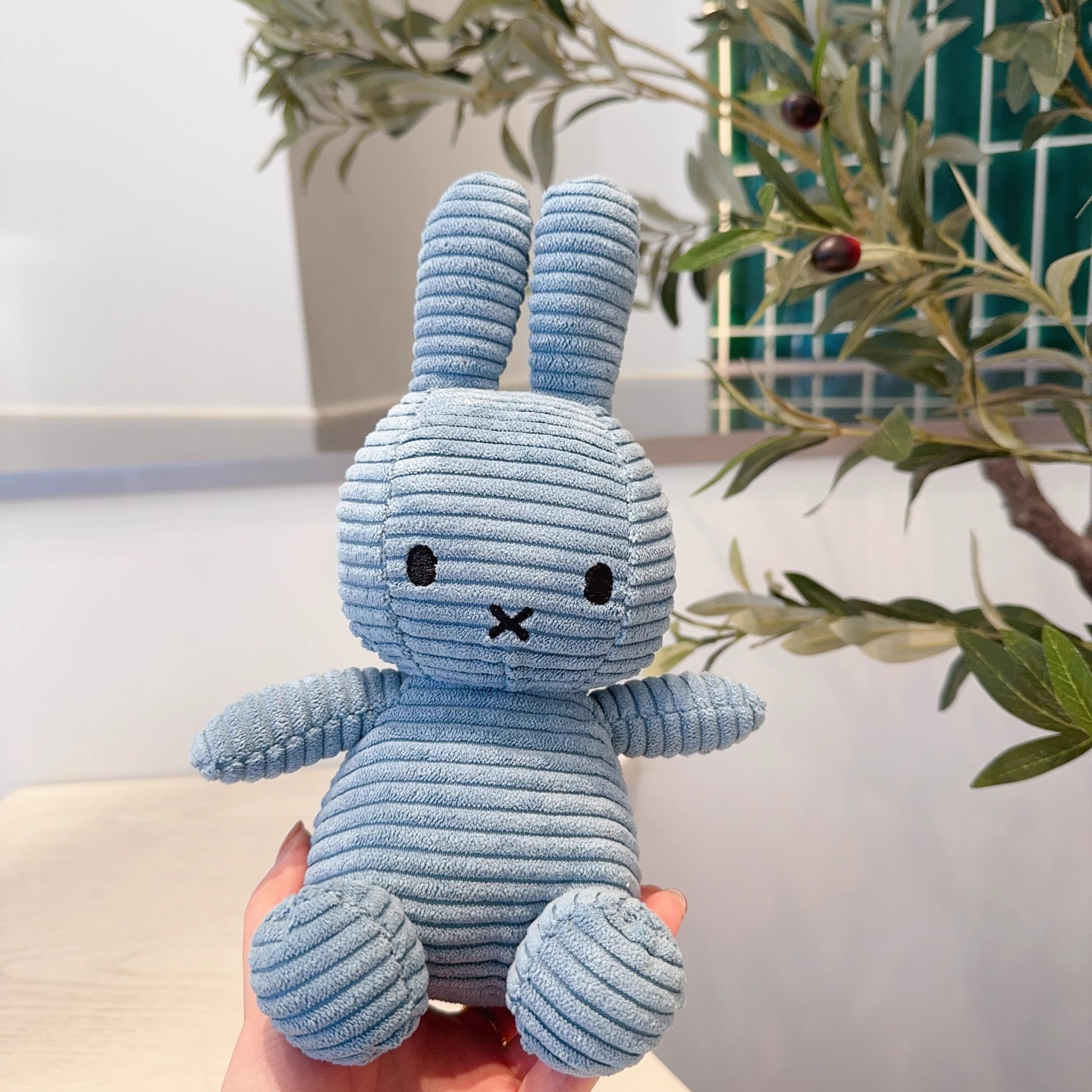 Exported to the Netherlands original Miffy rabbit corduroy bunny plush toy doll baby comfort gift