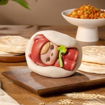 POPMART PUCKY Biqi Elf Food Restaurant Series Figures Blind Box Gift Ornaments